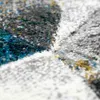 Moderner Teppich mit geometrischem Muster in grau blau Produktbild-Vorschau 4