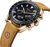 Elegante Herrenuhr mit Edelstahlarmband, Chronograph Produktbild-Vorschau 8