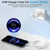 USB Ladegerät Netzteil mit Typ C Ladekabel für Xiaomi 14T Produktbild-Vorschau 4