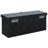 vidaXL Hliníkový box 485 x 140 x 200 mm Čierny Náhľad obrázku produktu 3