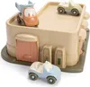 Dantoy Spielzeuggaragen-Set, Biokunststoff, 4-teilig, Produktbild-Vorschau 3
