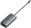 A Satechi USB-C multimedia adapter is shown on a white background. Voir les images du produit