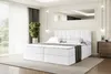 ALTDECOR Boxspringbett mit H4 Matratze und Topper - 200 x Produktbild-Vorschau 1
