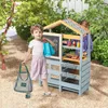COSTWAY 2IN-1 cucina per bambini cucina di fango all'aperto Anteprima dell’immagine prodotto 2