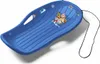 A blue plastic sled with Paw Patrol characters on it, shown on a white background. Voir les images du produit