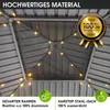 BRAST Pavillon Aluminium Miami | Größen 3x3m 3x4m 4x4m | Produktbild-Vorschau 5