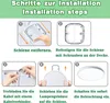 ACXIN LED stropní světlo ploché kulaté koupelnové svítidlo Náhled obrázku produktu 5