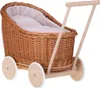 Luna Puppenwagen aus Weide in Naturfarbe 48X28 H26/47 CM Produktbild-Vorschau 1