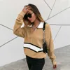 Wayfarer gestrickter Pullover Everec braun M Produktbild-Vorschau 1