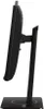 Side view of a black computer monitor on a stand. Produktbild-Vorschau
