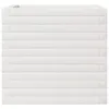 Pflanzkübel Weiß 50x50x45,5 cm Massivholz Kiefer Produktbild-Vorschau 5