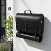 Briefkasten Schultasche mit Zeitungsrolle Stahl lackierte Produktbild-Vorschau 1