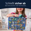 Boîte d'assortiment avec poignée, 24 compartiments, bleu Voir les images du produit 6
