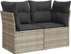 VidaXL 366192, 2 siedz., Ciemny Szary, 110 kg, 1240 mm, 620 Podgląd zdjęcia produktu 1