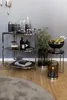 Fink ORELIA, Windlicht mit Glas, Glas, grau, silberfarben, Produktbild-Vorschau 3
