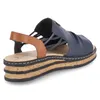 Sandales femme Rieker 62962-14 bleu combi 39 Voir les images du produit 38
