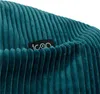 icon Sitzsack Bean Bag Dalton, Blaugrün, Cord, Groß, Produktbild-Vorschau 6