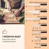 Klarstein Blok na noże z nożami, 7-częściowy zestaw noży z Podgląd zdjęcia produktu 4