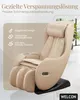 WELCON Massagesessel EASYRELAXX beige - 3D Massagestuhl mit Produktbild-Vorschau 4