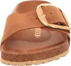 A close-up, front-facing view of a single Birkenstock sandal. Podgląd zdjęcia produktu