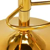4Rico Barová židle QS-B313a sametově modrá Náhled obrázku produktu 8