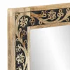 vidaXL Badspiegel 50x70x2,5 cm Massivholz Mango und Glas Produktbild-Vorschau 4