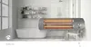 Nedis Badezimmer-Heizungen - 1200 W - 2 Wärme Modes - X4 - Produktbild-Vorschau 8