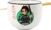 Demon Slayer Ramen-Schüssel mit Stäbchen Tanjiro 414 ml Produktbild-Vorschau 1