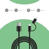 alkaya Speed Flex 2 in 1 USB-A - USB-C + Lightnig Hochglanz Anteprima dell’immagine prodotto 2