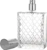 100ml quadratische Klarglasflasche Produktbild-Vorschau 1