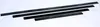 Several black rubber strips of varying lengths are laid out diagonally on a white background. Produktbild-Vorschau
