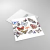Bilder auf glas - Schmetterlinge Illustration Bunt Flügel - Produktbild-Vorschau 2