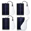 4pcs Solar-LED-Birnen, Notbeleuchtung, warmweiß 2700–3000K, Produktbild-Vorschau 8