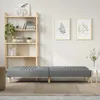 rozkladacia pohovka vidaXL Light Grey Fabric Náhľad obrázku produktu 3