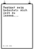 Mr. & Mrs. Panda Bild Rentner sein bedeutet: sich... DIN A3 Produktbild-Vorschau 1