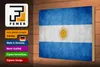 Holzschild Flagge Argentinien, 30x20 cm, Holzschilder Fahne Produktbild-Vorschau 4