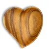 Holzschale Akazie 15cm Herz Design Snackschale Schale Produktbild-Vorschau 2