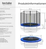 tectake® Trampolin Garfunky Ø 305 cm,  GS  mit Produktbild-Vorschau 6