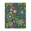 Podložka pod myš - Listy - vzory - kvety - 19x23cm - Náhľad obrázku produktu 1