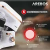 Arebos Küchenmaschine 1500W, 6l, Weiß, 220 - 240 V, 1500 Produktbild-Vorschau 10