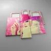 Bild auf Leinwand - Leinwandbild - weiblich Blumen- Blume Produktbild-Vorschau 2