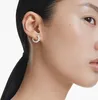 Swarovski Creoles Uni Matrix Crystal Pearl White Náhľad obrázku produktu 5