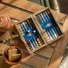Jeu de backgammon Manopoulos Premium – Noyer américain – Voir les images du produit 8