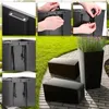 KADAX Donica + Wkład 29x58cm Wysoka Czarna Połysk Podgląd zdjęcia produktu 4