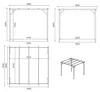 Carport Garagendach 3x3 m - 9 m2 Produktbild-Vorschau 3