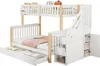 Kinder-Etagenbett Doppelbett Multifunktional Ablagekorb Produktbild-Vorschau 8