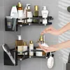 Badregal Duschablage Bathroom shelf Ohne Bohren Eckregal Produktbild-Vorschau 7