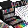 Penne gel colorate in astuccio, confezione da 100 pezzi + Anteprima dell’immagine prodotto 4