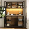 okwish Küchenschränke Hochschrank Sideboard mit Produktbild-Vorschau 2