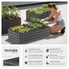 tectake Hochbeet Salvia verzinkter Stahl 120x60x30cm 200L Produktbild-Vorschau 2